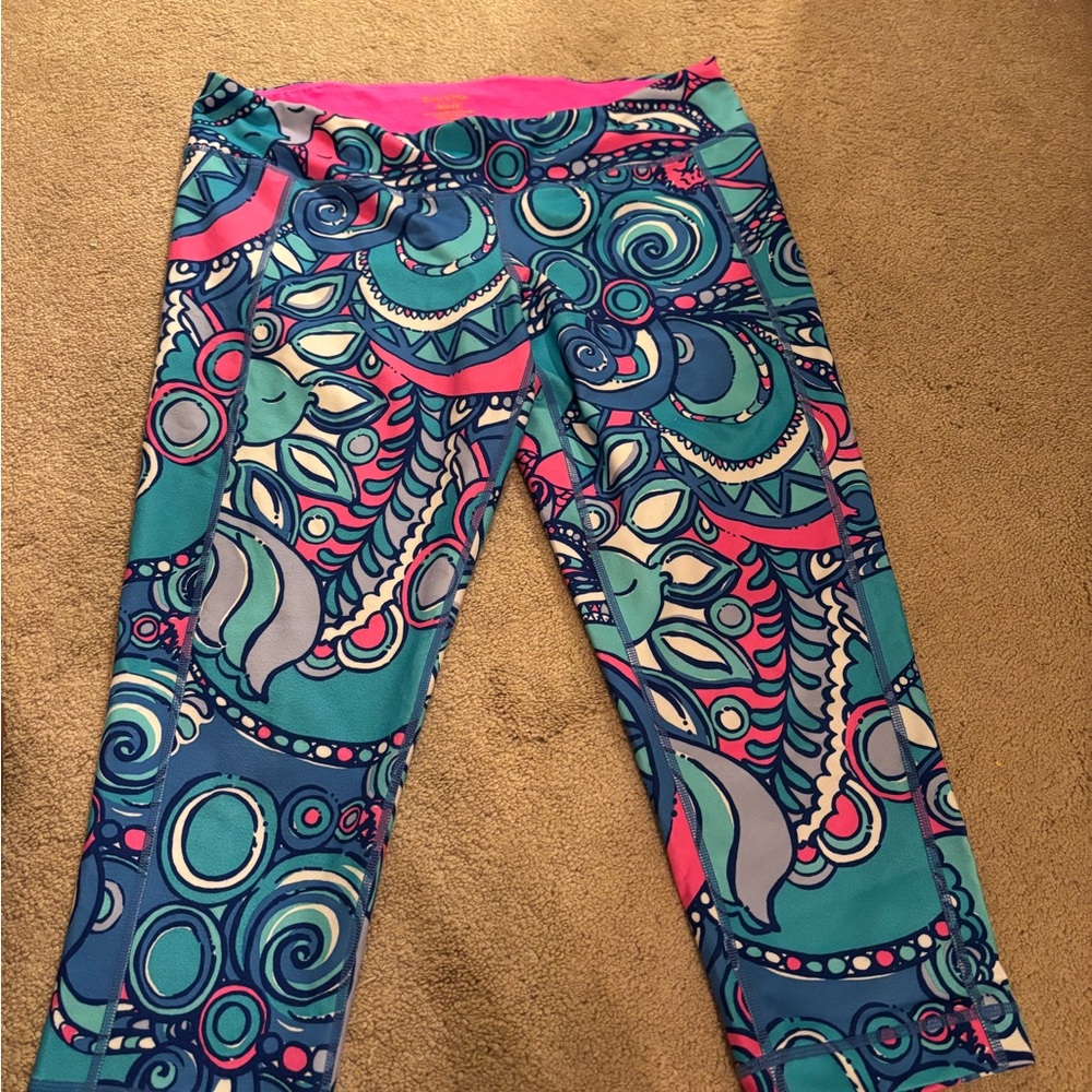 Lilly Pulitzer Colorful Patterned Capris